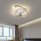 Modern Simple Bedroom Ceiling Fan Lamp