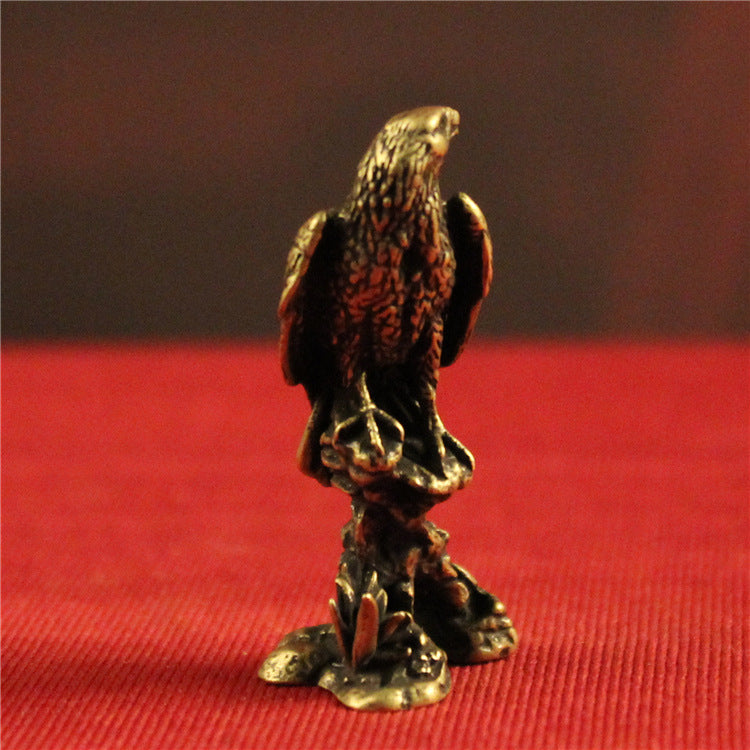 Brass Eagle Eagle Looking Ahead Bronze Sculpture