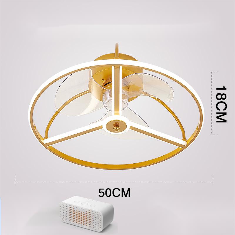 Ceiling Fan Lamp Nordic Creative Modern Invisible Chandelier