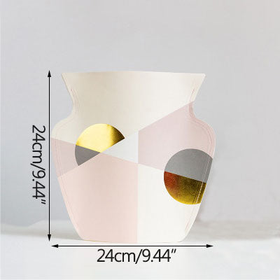 Waterproof paper vase