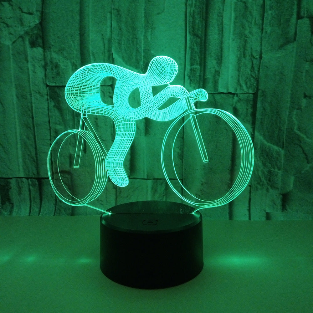 The Bicycler 3D Lamp