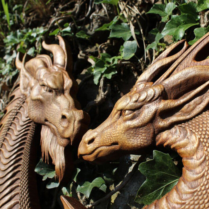 Dragon Resin Sculpture Art Wall Decoration