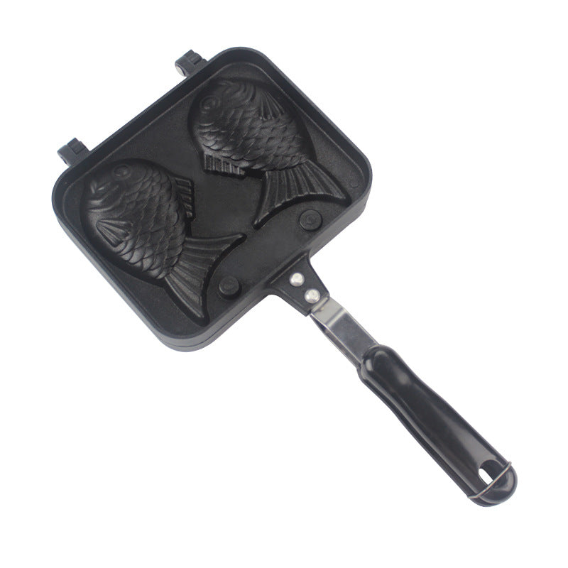 Fish-Shaped Waffle Pan Maker