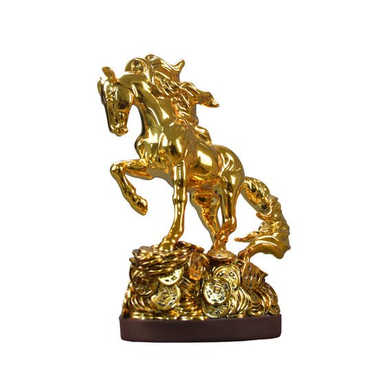 Plating Horse Decoration Resin Crafts