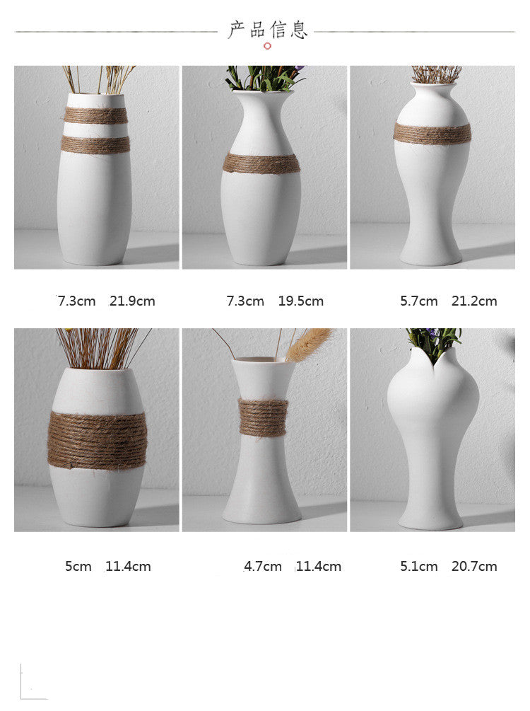 Ceramic Vase Decoration Home Furnishings