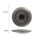 Black and White Retro Style Home Breakfast Steak Plates