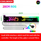 Cool Month Rgb Light Board Power Supply Compartment Light-Emitting Side Panel Chassis Graphics Card Bracket Rgb Color-Changing Led Power Light-Emitting Light Board