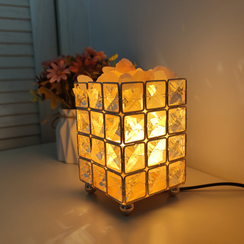 Cute Mini Creative European Table Lamp Modern Led Crystal Bedroom Table Lamp Night Lights Crystal Lampe Bureau Room Decor