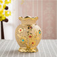 Ceramic Vase Electroplating Gold European Style Home Living Room Decoration