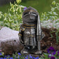 Gnomish Knight Guards Resin Ornaments Garden War Statue