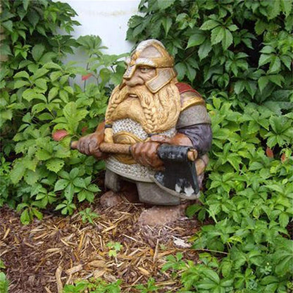 Creative And Simple Resin Dwarf Old Man Statue