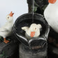 Duck Family Garden Statue Ornament Figurine