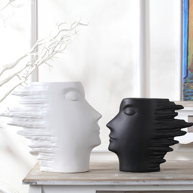 Creative Face Mask Vase