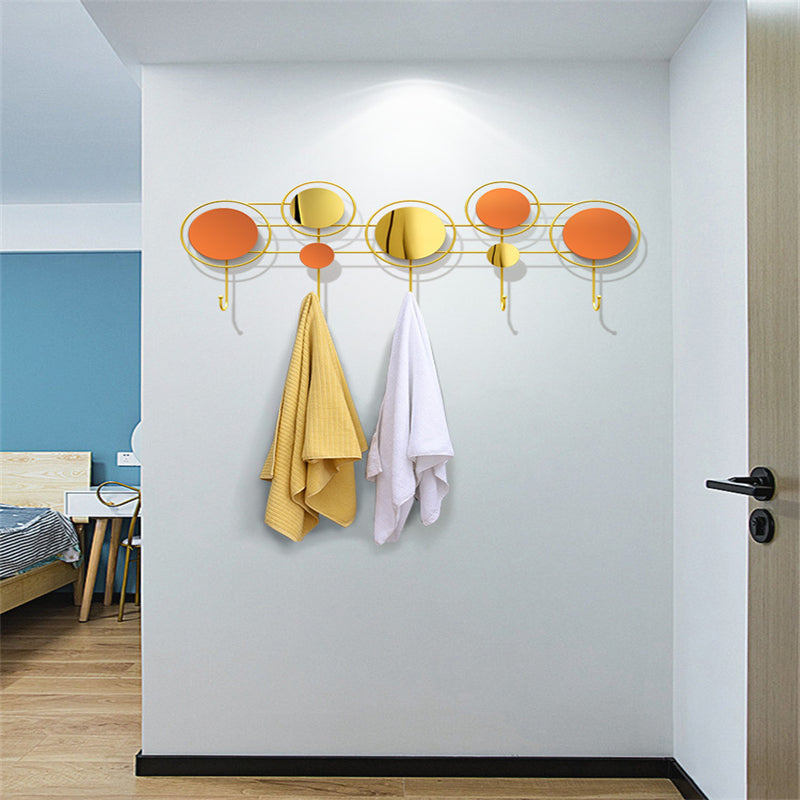 Doorway Wall Hanging Coat Rack Wall-mounted Punching-free Creative Hook