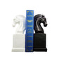 Black and white horse head book by resin crafts