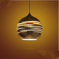 Creative 3D colored glass ball pendant lamp