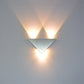 Aluminum TV light triangle wall light