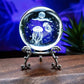 Creative Glow Crystal Small Night Lamp Desktop Decoration