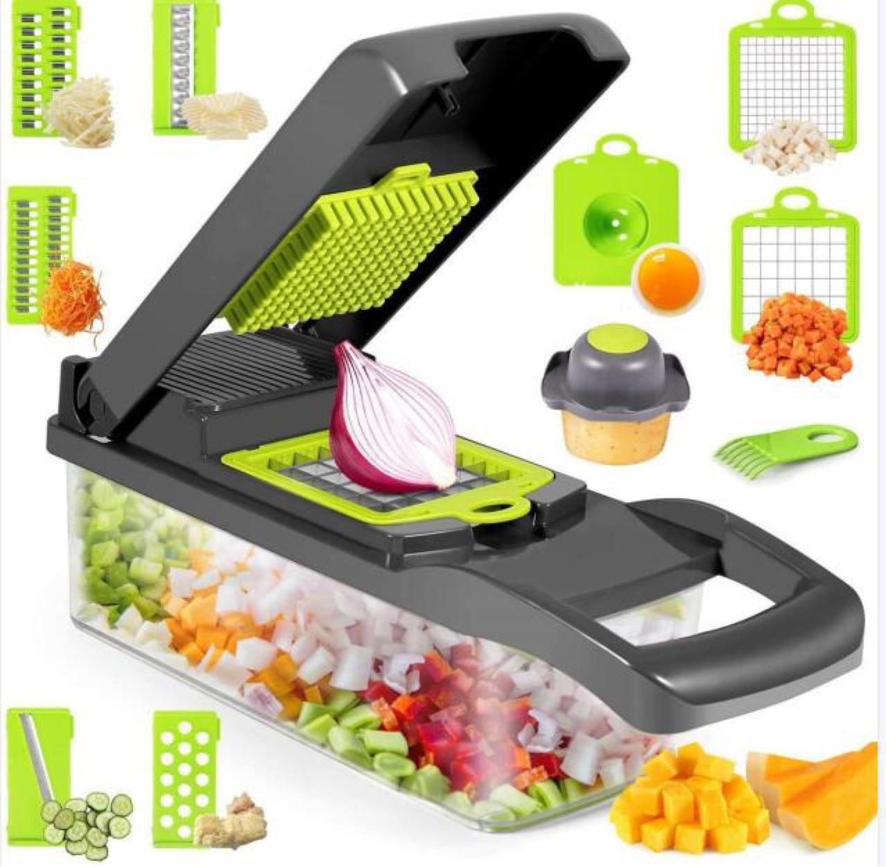 12 In 1 Manual Vegetable Chopper Vegetable Slicer