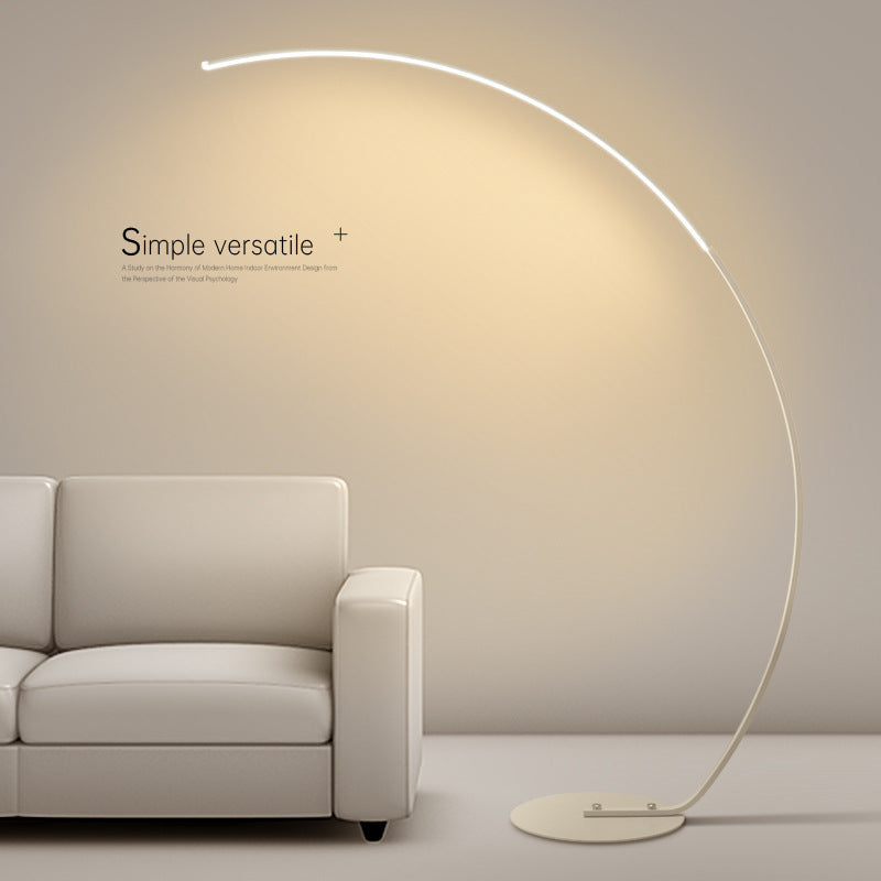 Minimalist Modern Floor Lamp - Black And White Optional