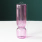 Modern Glass Vase Bubble Vase Art Colored Transparent Small Bottle Decorative Flower Pot