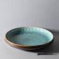 Clay Fired Southwestern Mexican Turquoise Stoneware Dinnerware Set