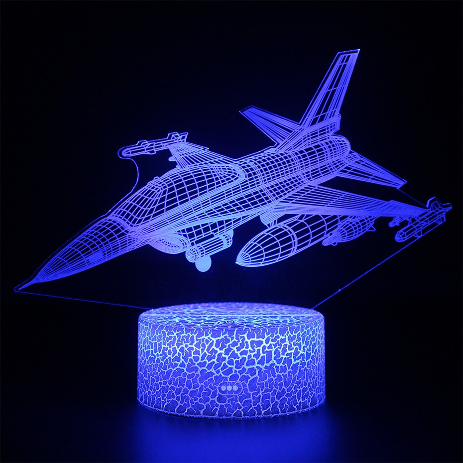 Airplane night light