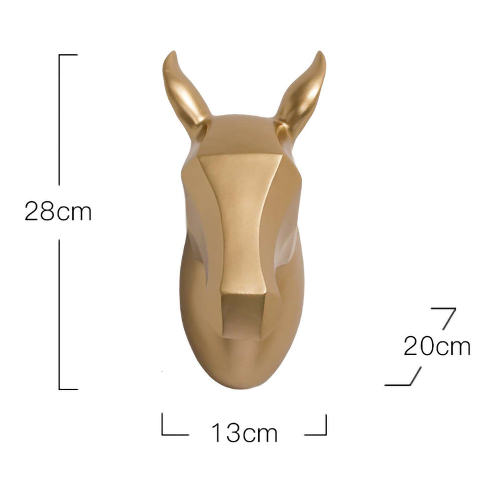 Living Room Creative Deer Head Horse Head Wall Decorative Hanging