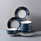 Japanese Chiba Ceramic Luxury Dish Dinnerware Set