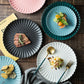 New Creative Stonework Pottery Plate Collection