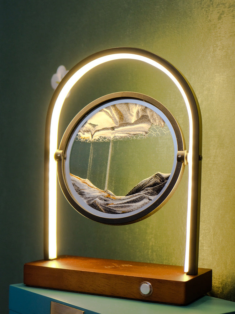 Winding Quicksand Hourglass Night Light