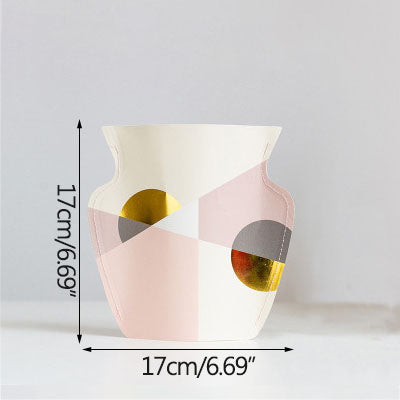 Waterproof paper vase