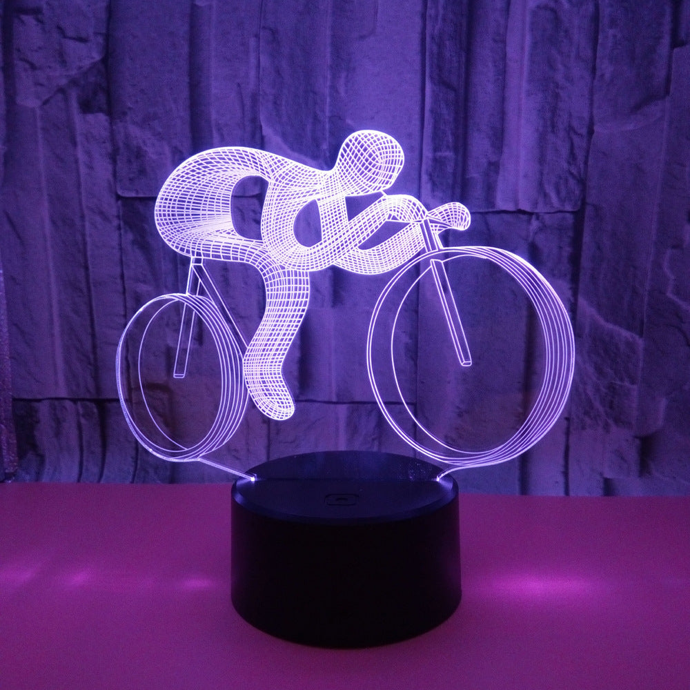 The Bicycler 3D Lamp