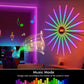 LED Fireworks Light With Digital Multi-function Light Bar Light