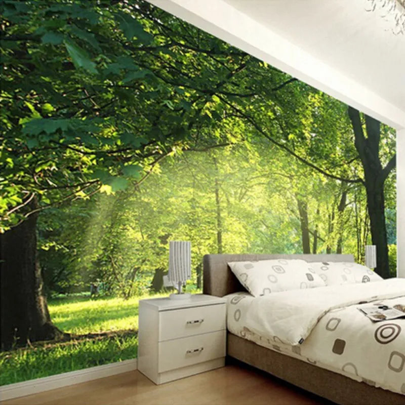 3D Natural Scenery Custom Photo Mural Wallpaper Living Room Bedroom Wall Decoration Coverings Background  Home Decor Painting