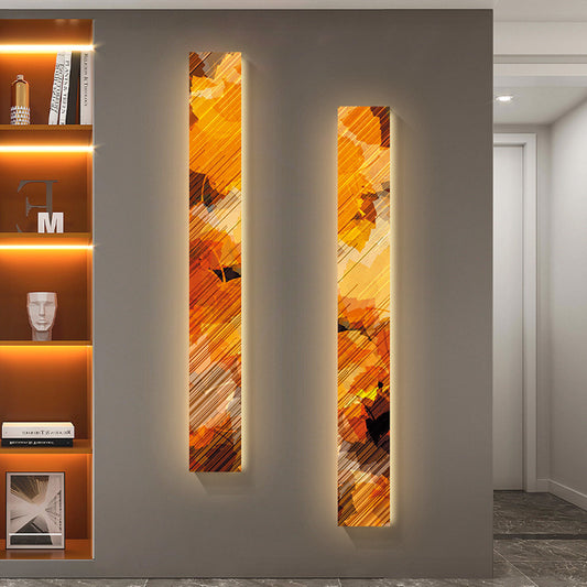 Vertical Narrow Strip Led Lamp Decorative Painting