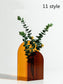 Desktop Decoration Color Acrylic Dry Vase