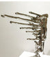 Creative Abstract Reverse Walker Figure Sculpture Decoration