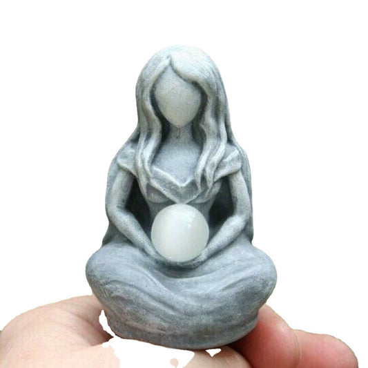 Moon Goddess Statue Resin Craft Pendulum Piece