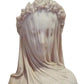 Art Veil Woman White Statue Decorative Ornaments