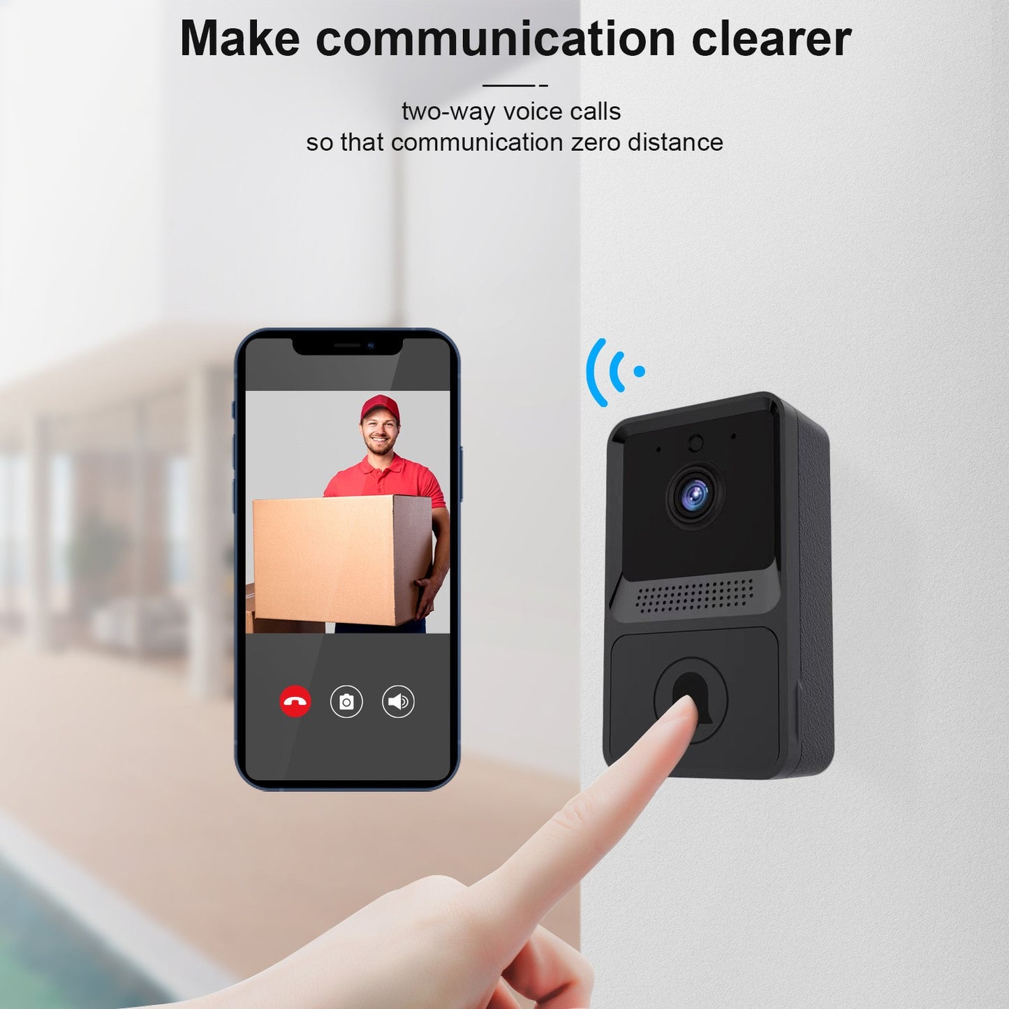 Z20 Household Wifi Intelligent Wireless Doorbell