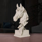 Resin Ornaments Sandstone Horse Head