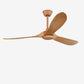 Industrial Solid Wood Leaf Of Fan With Light Restaurant