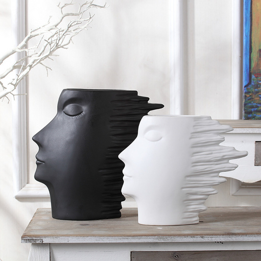 Creative Face Mask Vase