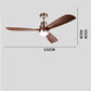 Modern Simple Living Room Ceiling Fan Lamp