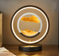 New Contemporary Symmetrical Quicksand Art Table Lamp