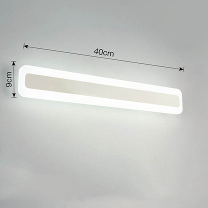 Simple Bathroom Cabinet Wall Light Without Punching Led