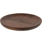 Japanese Acacia Round Wood Sushi Oke Plate Dinnerware Set