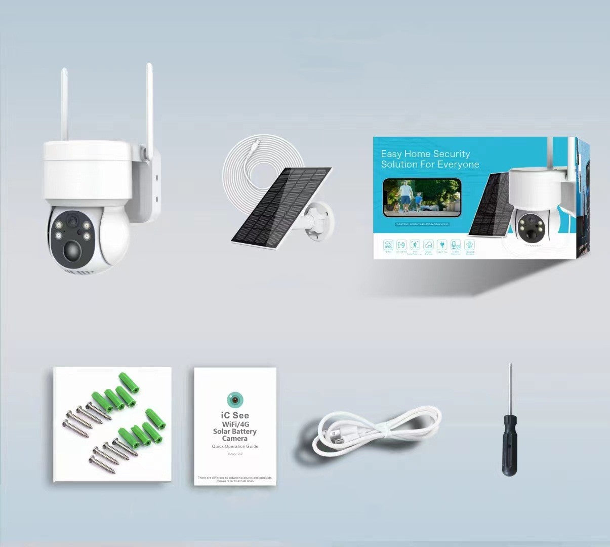 Motion Detection Audio Video Surveillance Camera