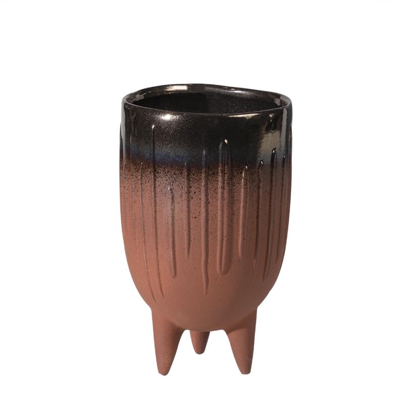 Ceramic Vase Electroplated Gold Simple Decoration